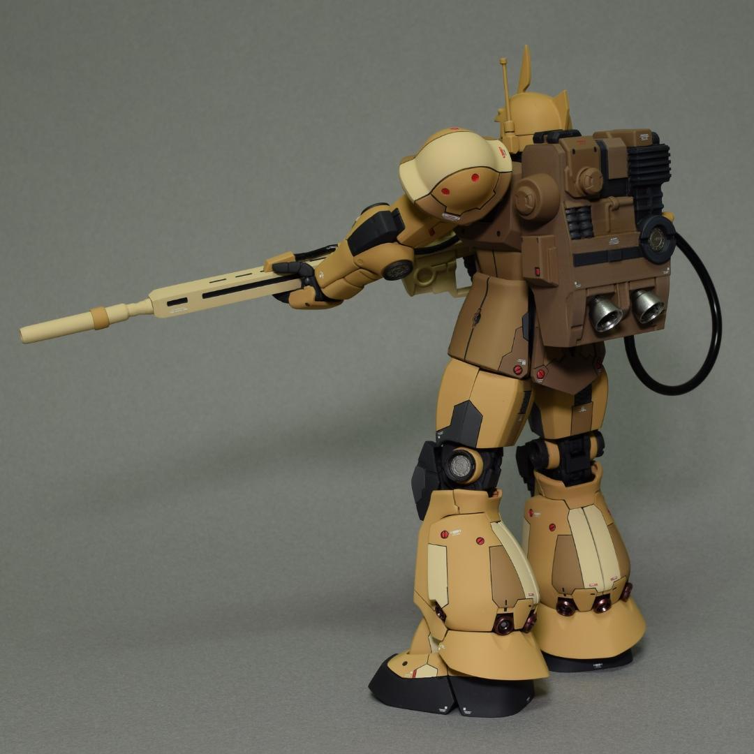 MGザクVer2.0改修 MS-05L ザクスナイパー 塗装済完成品