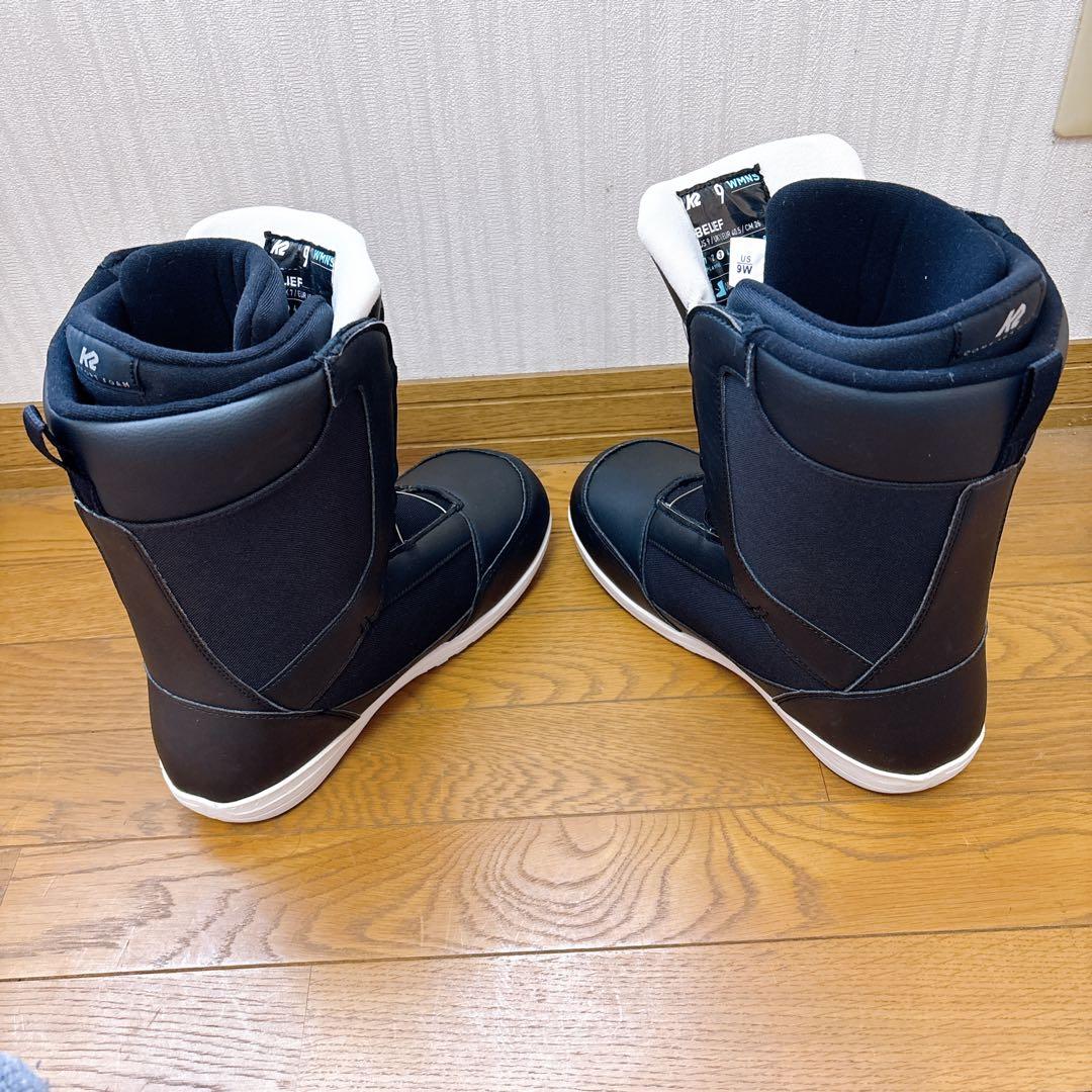 K2 BELIEF スノーボードブーツ 女性用 ブラック26cm