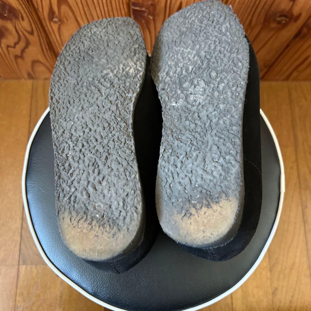 CLARKS WALLABEE クラークス ワラビー ブラック　comoli