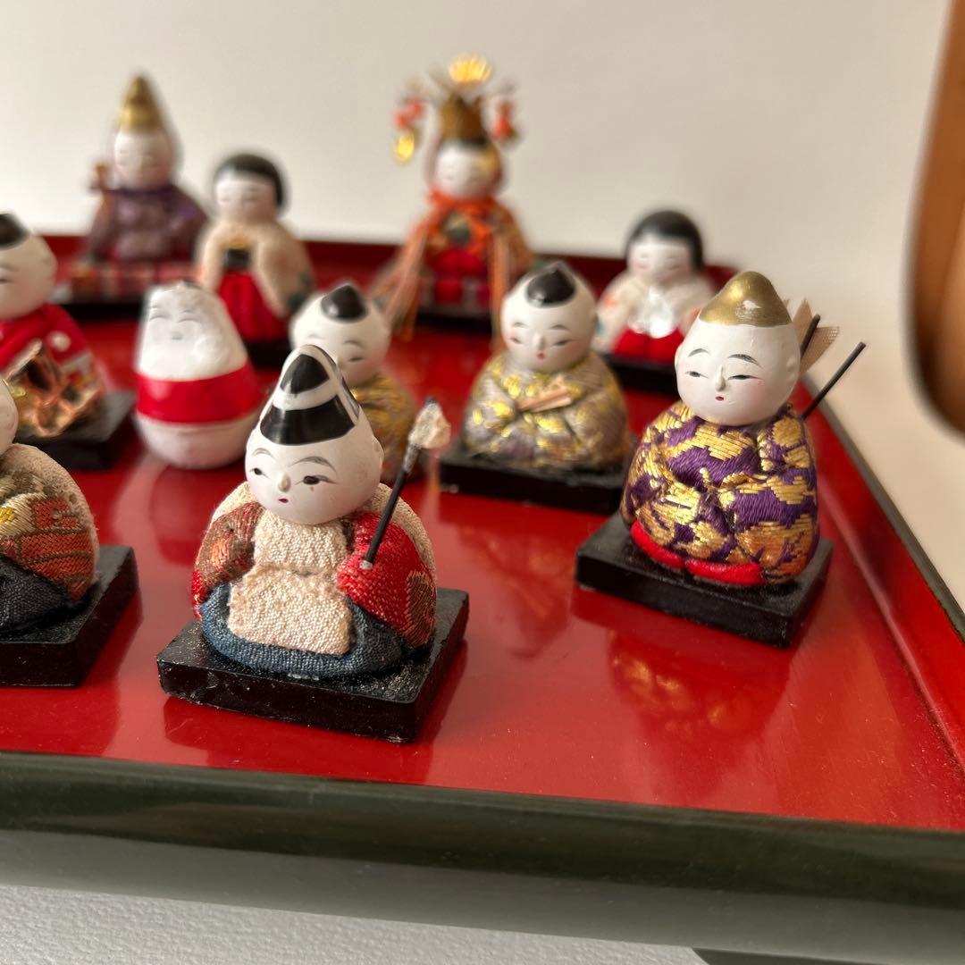 雛人形　お雛様　豆雛