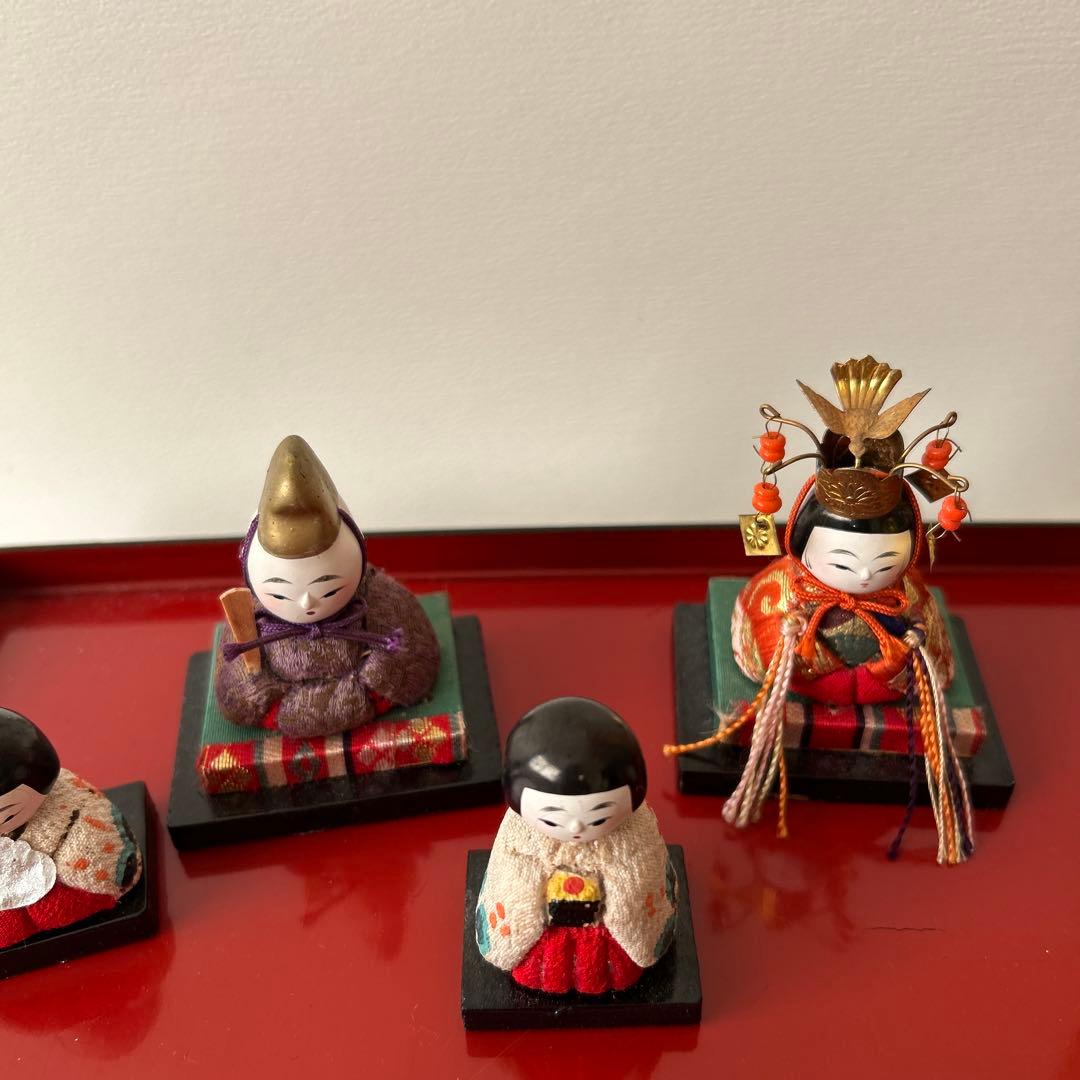 雛人形　お雛様　豆雛