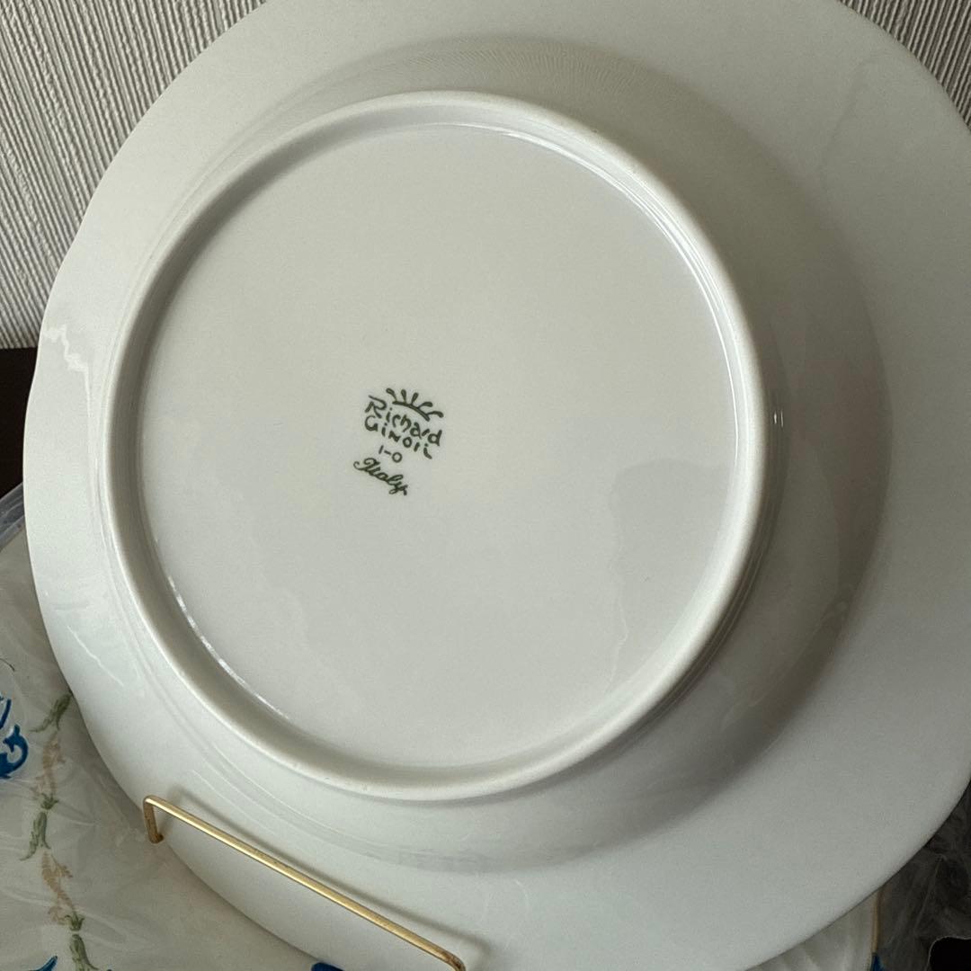 【美品】リチャードジノリ サンレモ23cm深皿 4枚セット