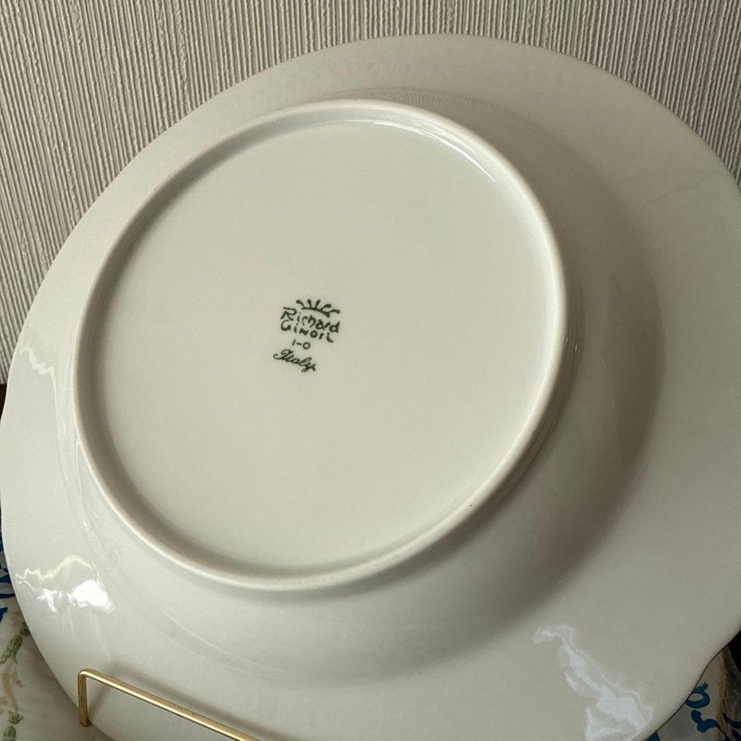 【美品】リチャードジノリ サンレモ23cm深皿 4枚セット