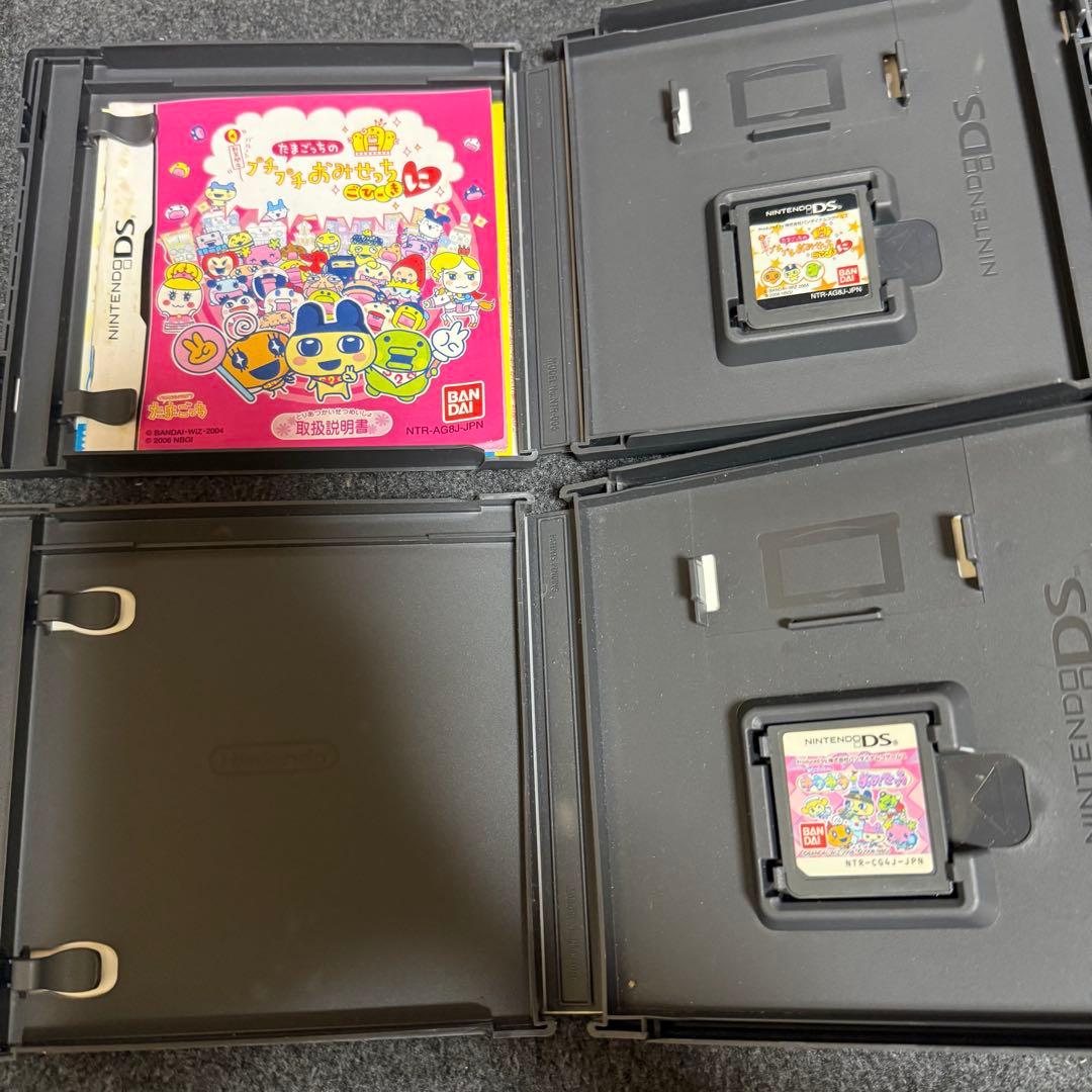 たまごっち　ds ゲームソフト4本セット　プチプチお店っちゃ