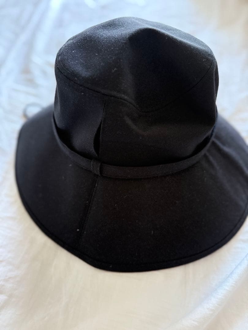 サンバリア100 ウインドハット　ブラック　Mサイズ