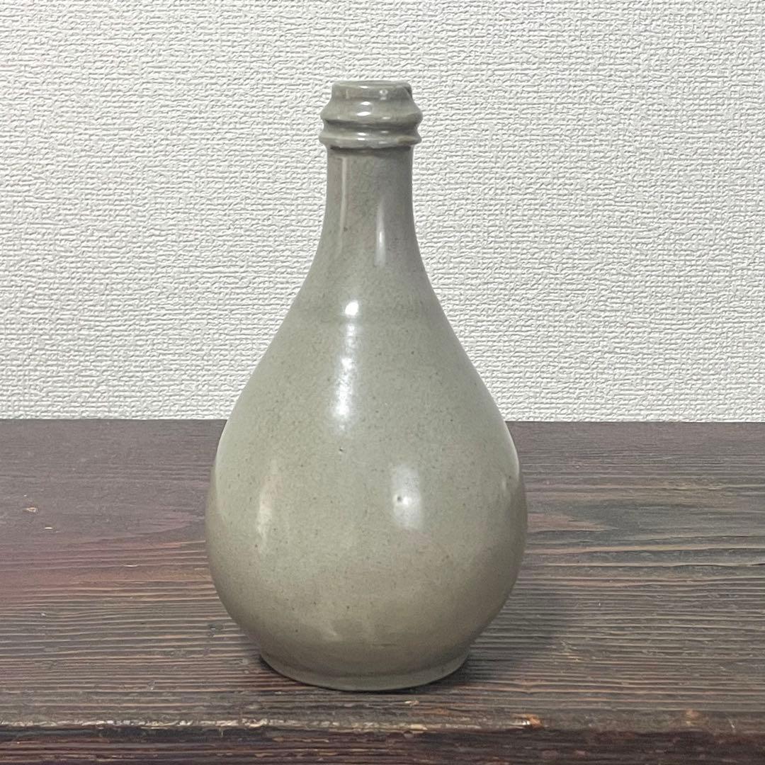 古伊万里 VOC 徳利 染付 草文 花器 花入