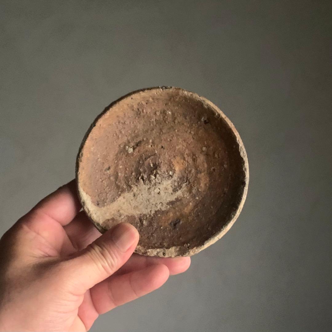 信楽 平盃 小皿 酒器 古道具 アンティーク