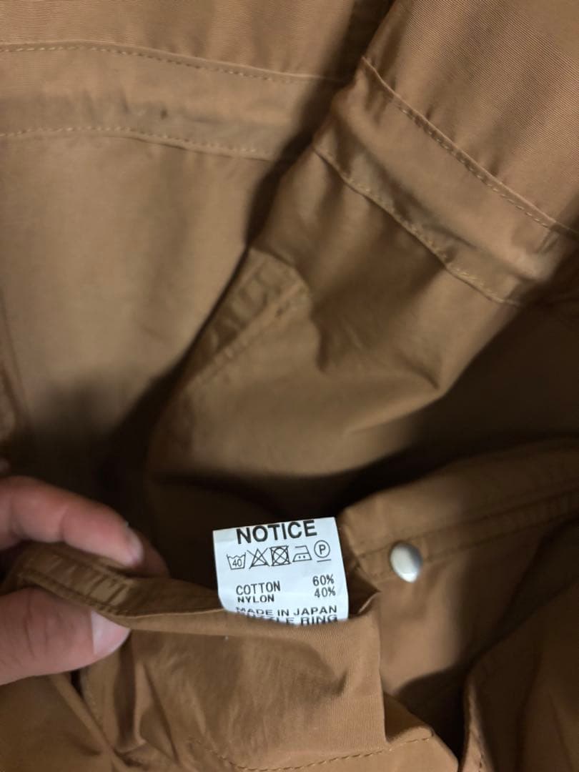 SASSAFRAS ササフラス DIGS CREW COATsizeＬM-65