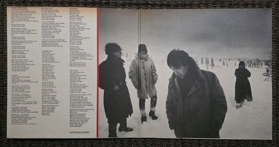 UK初期 U2 / WAR A-1U/B-1U 美音盤 Town Houseko