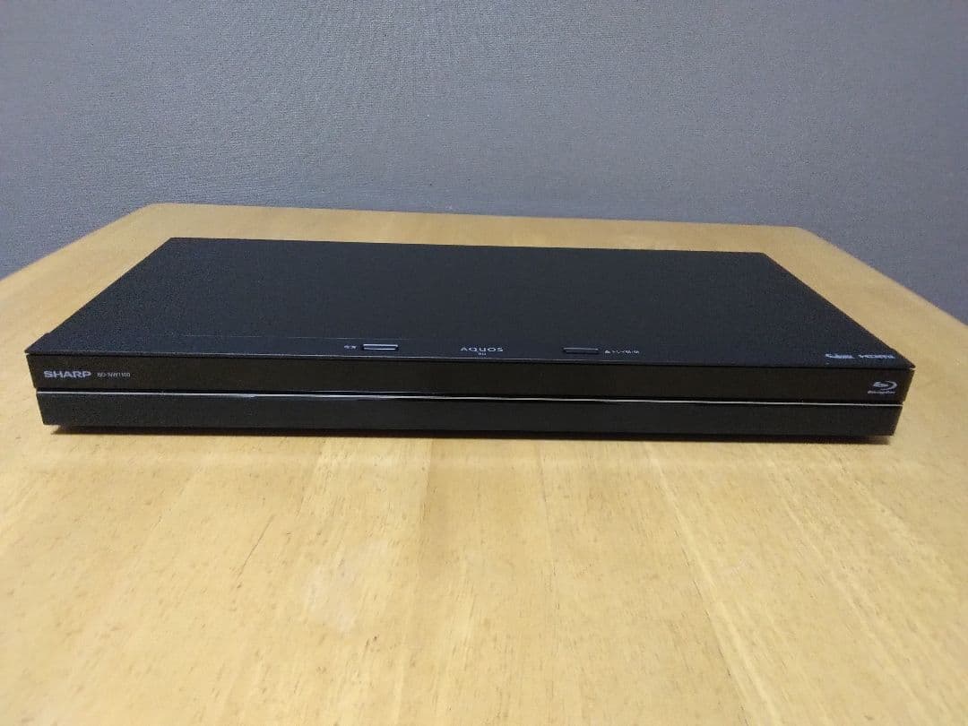 SHAPR AQUOSブルーレイレコーダ NW1100 2番組同時録画　保証付き