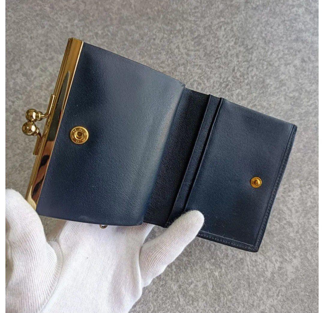 木箱入 藍染 高級 加賀友禅 ミニ財布 小銭 小物入れ 日本伝統工芸 絹100％