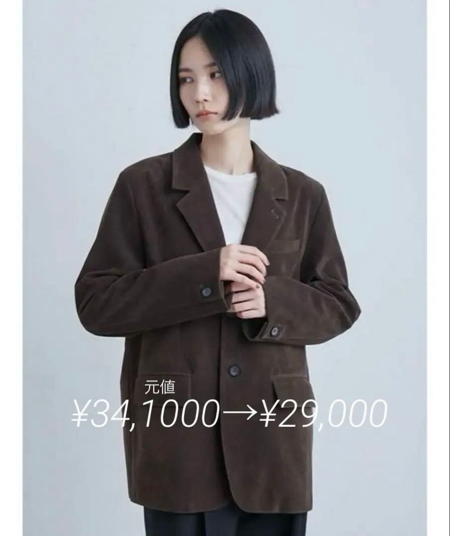 【MIESROHE】2025AW ヴィンテージライクシングルジャケット