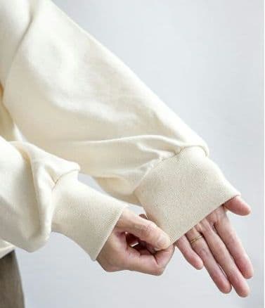 【SOLAMONAT】今季新商品　長袖 日本製 ソラモナ　裾ひもタイプ 美品♪