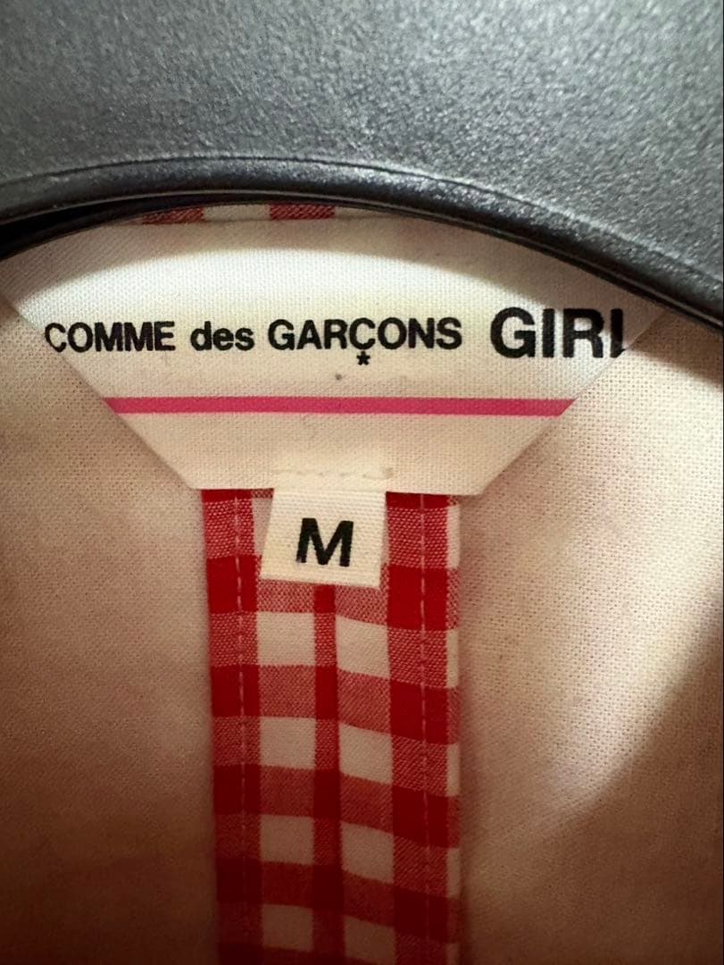 美品　コムデギャルソンガール　チェック柄　ジャケット