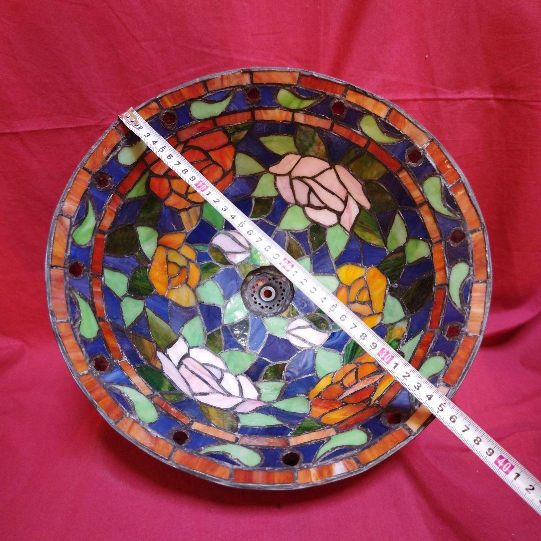 ステンドグラス　ライト薔薇　【最終価格】