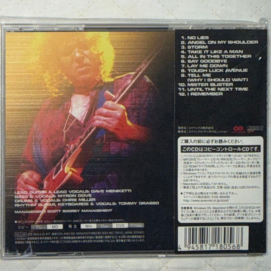 国内盤！MENIKETTI / メニケッティ / LIVE IN JAPAN