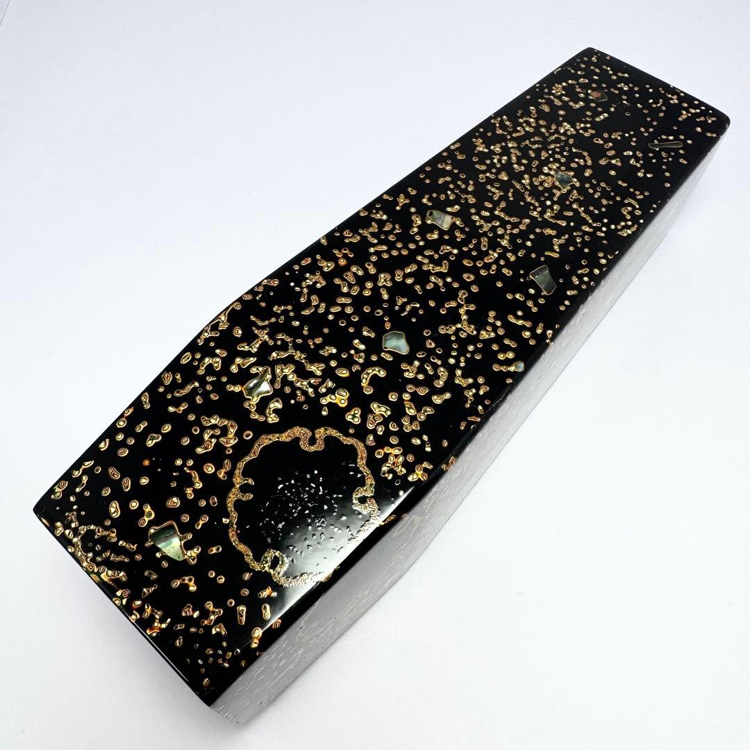 未使用 若狭塗 花瓶 花器 水差 高級漆器 漆 伝統工芸 陶芸 共箱