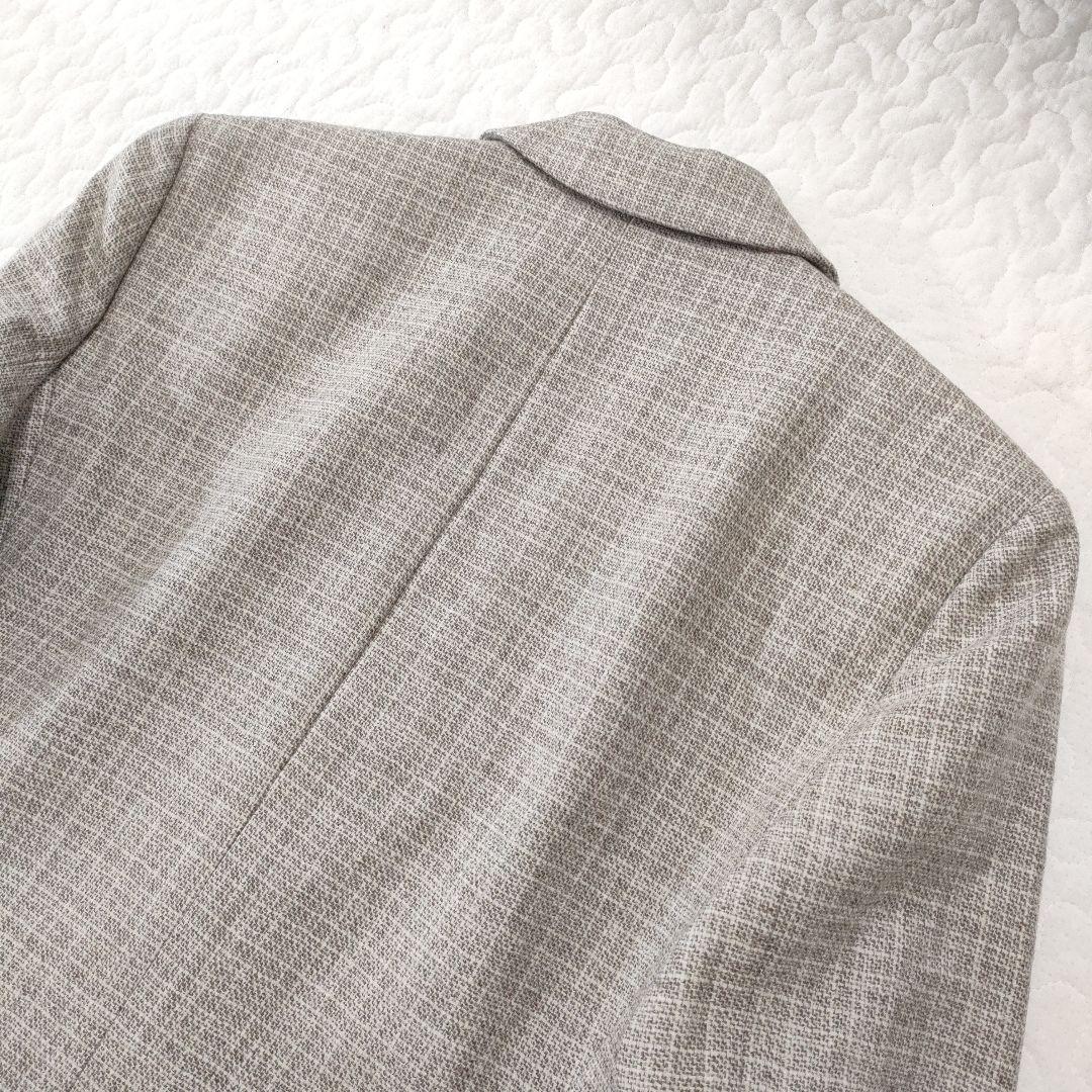 極美品✨GIORGIOARMANI　ウールツイードジャケット　大きいサイズ　46