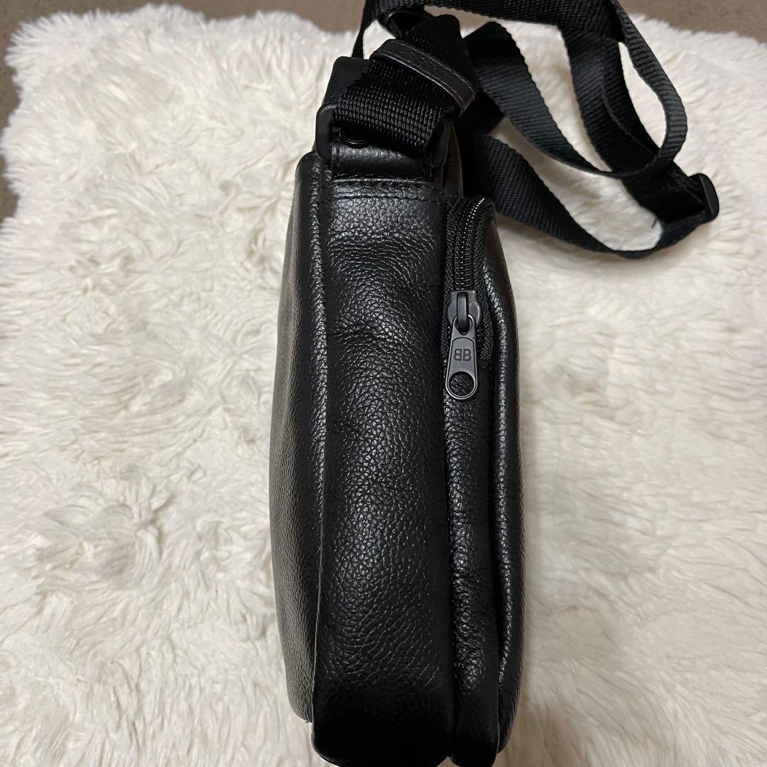 正規品 あんしん鑑定済 BALENCIAGA レザー ショルダーバッグ