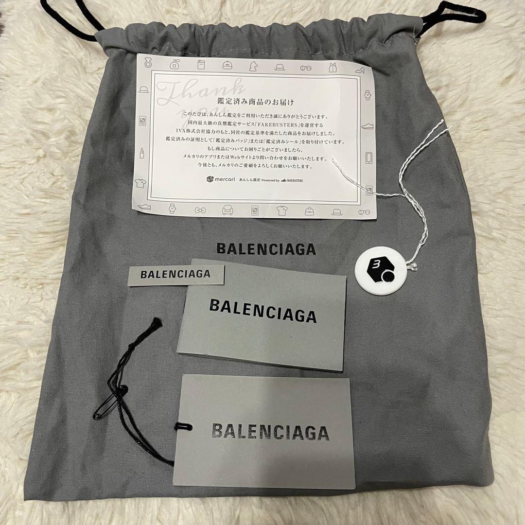 正規品 あんしん鑑定済 BALENCIAGA レザー ショルダーバッグ