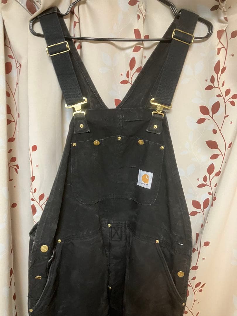 アメリカ製カーハートダブルニーオーバーオール