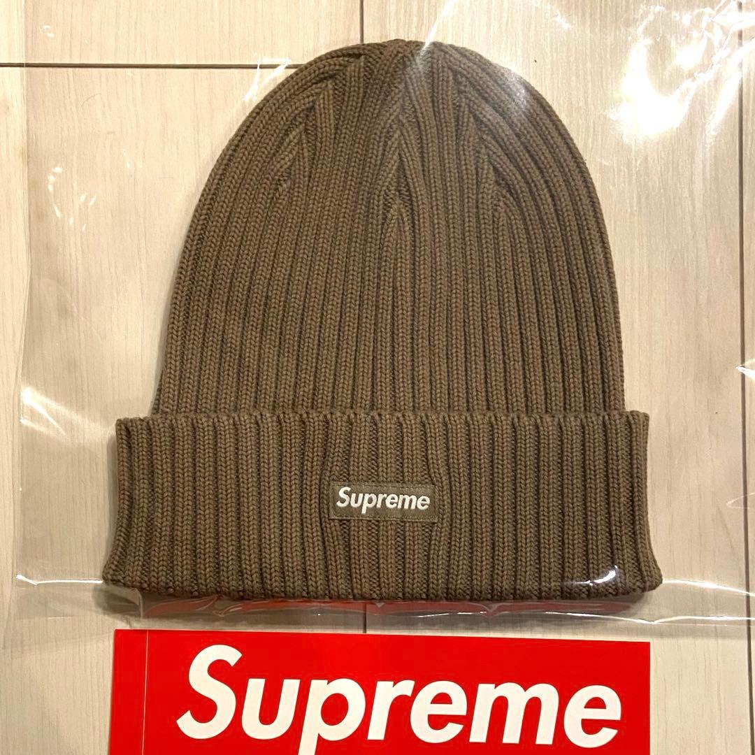 【新品】 Supreme 23SS Overdyed Beanie Taupe