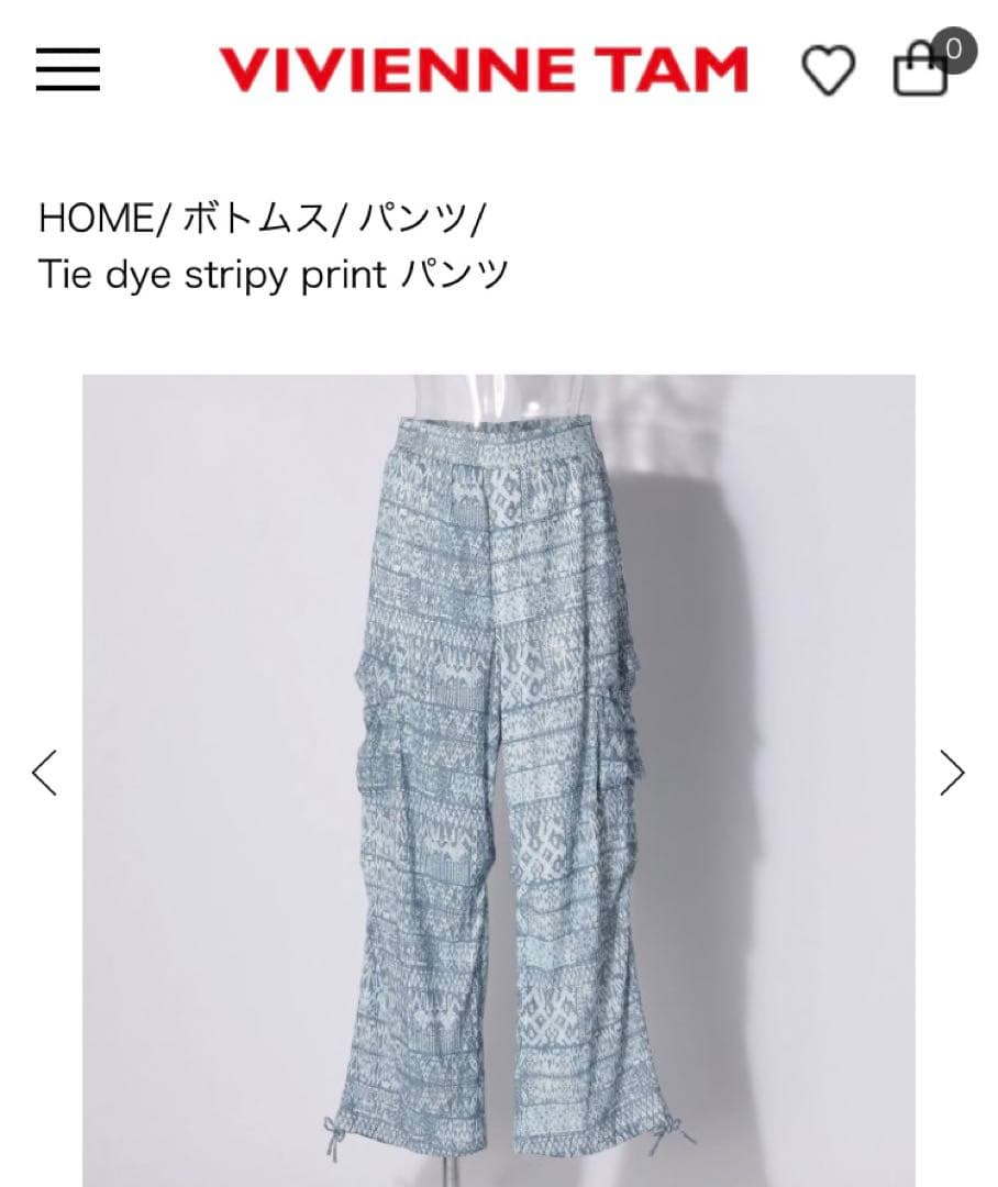 ヴィヴィアンタム　パンツ　サイズ38