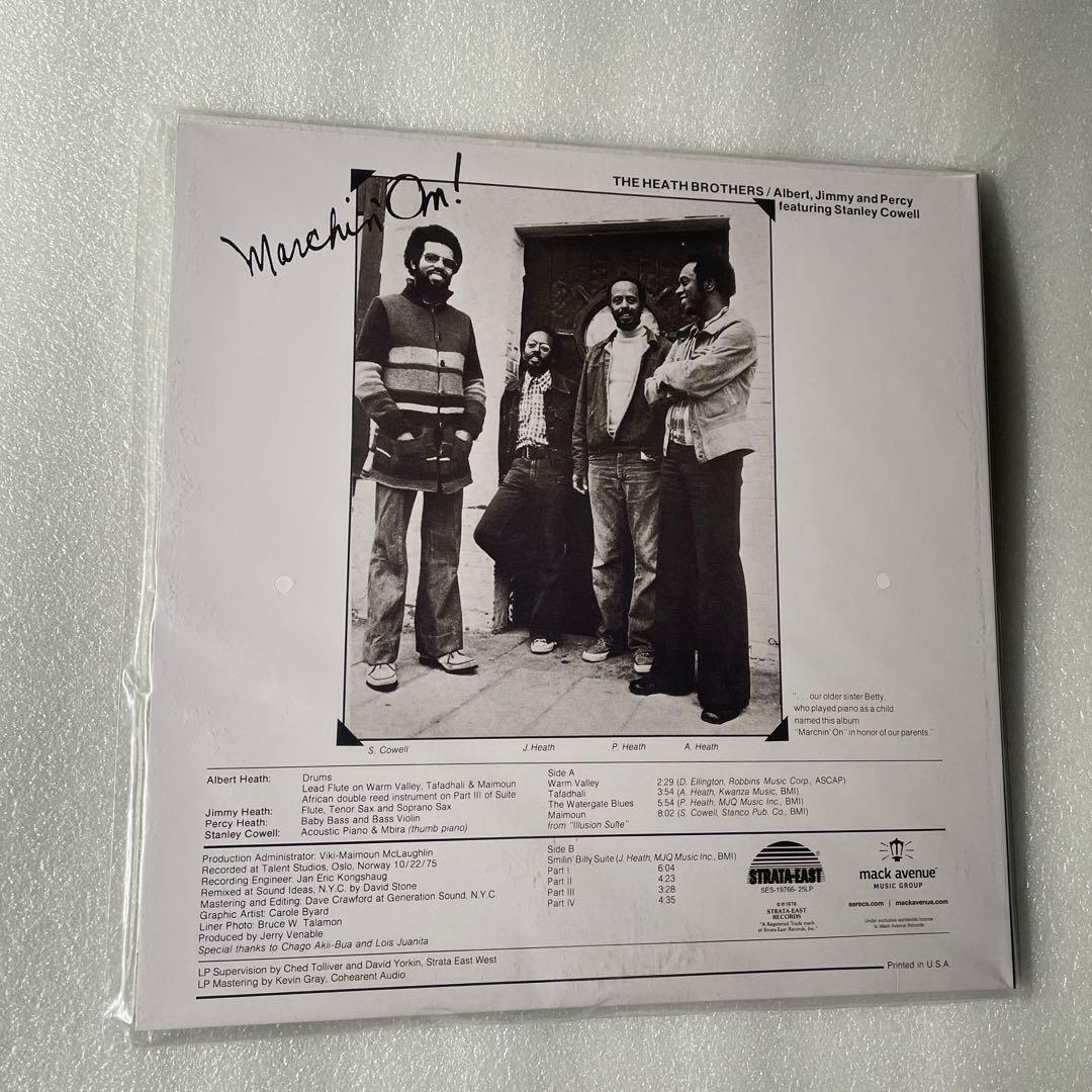 新品 Heath Brothers / Marchin' On / Nas ネタ