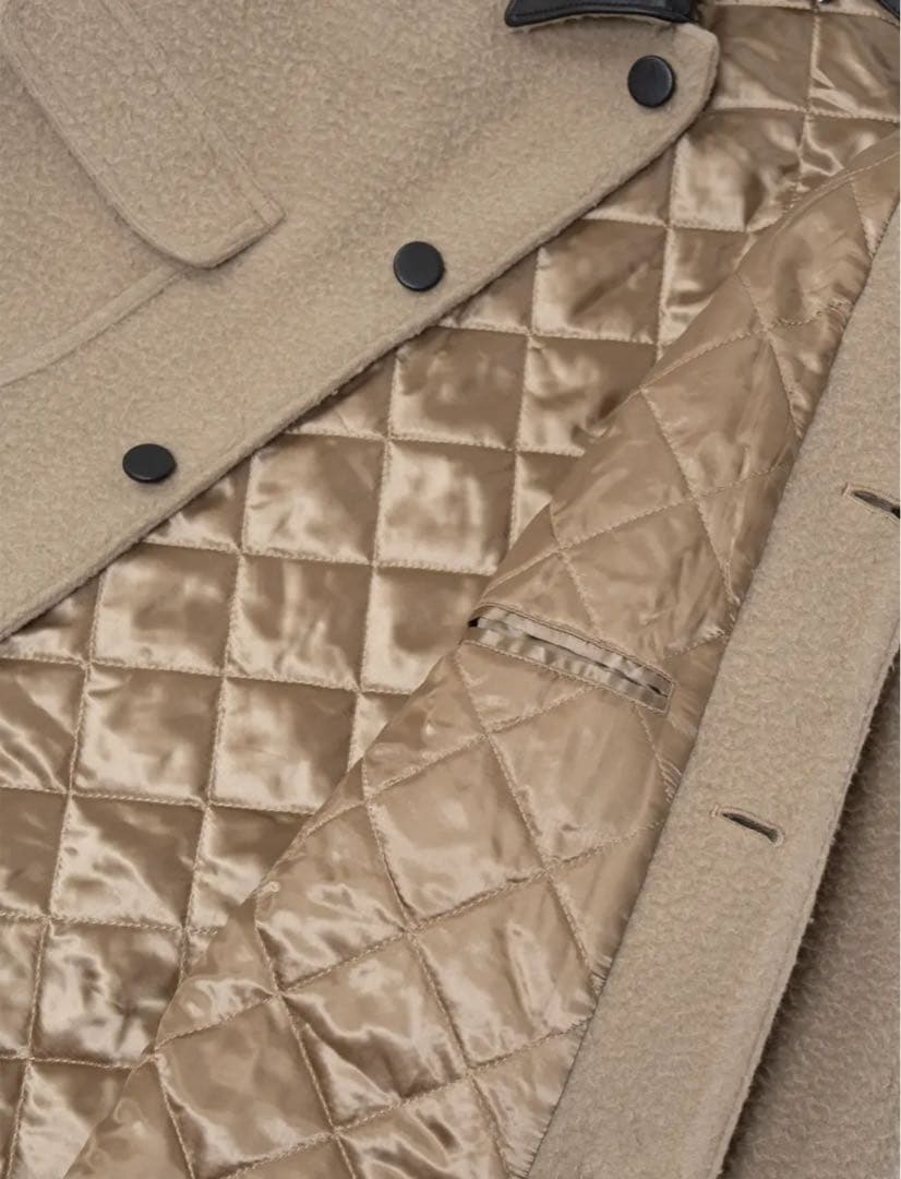 ジャケット・アウター OVY Casentino Over Half Coat beige L