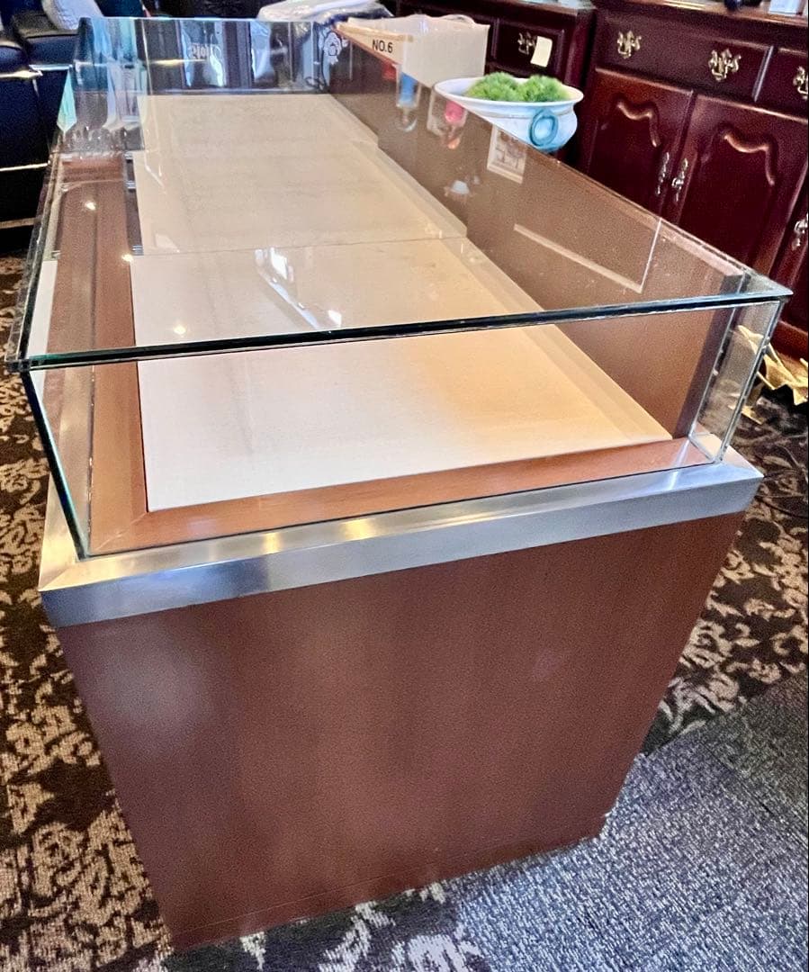 ★☆　スライド式 　ガラスショーケース②　鍵付　☆★