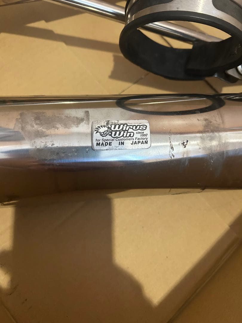 はむ　シグナスX ウィルズウィン　レーシングマフラーZ Wirus Win