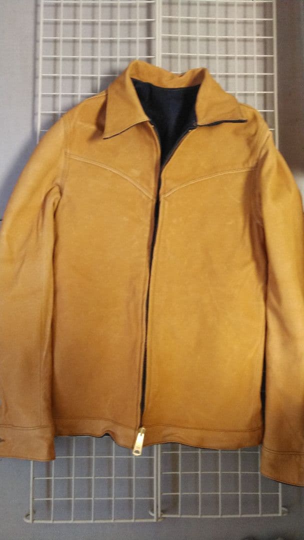 Lighting×KADOYA　リバーシブルライダースブルゾン