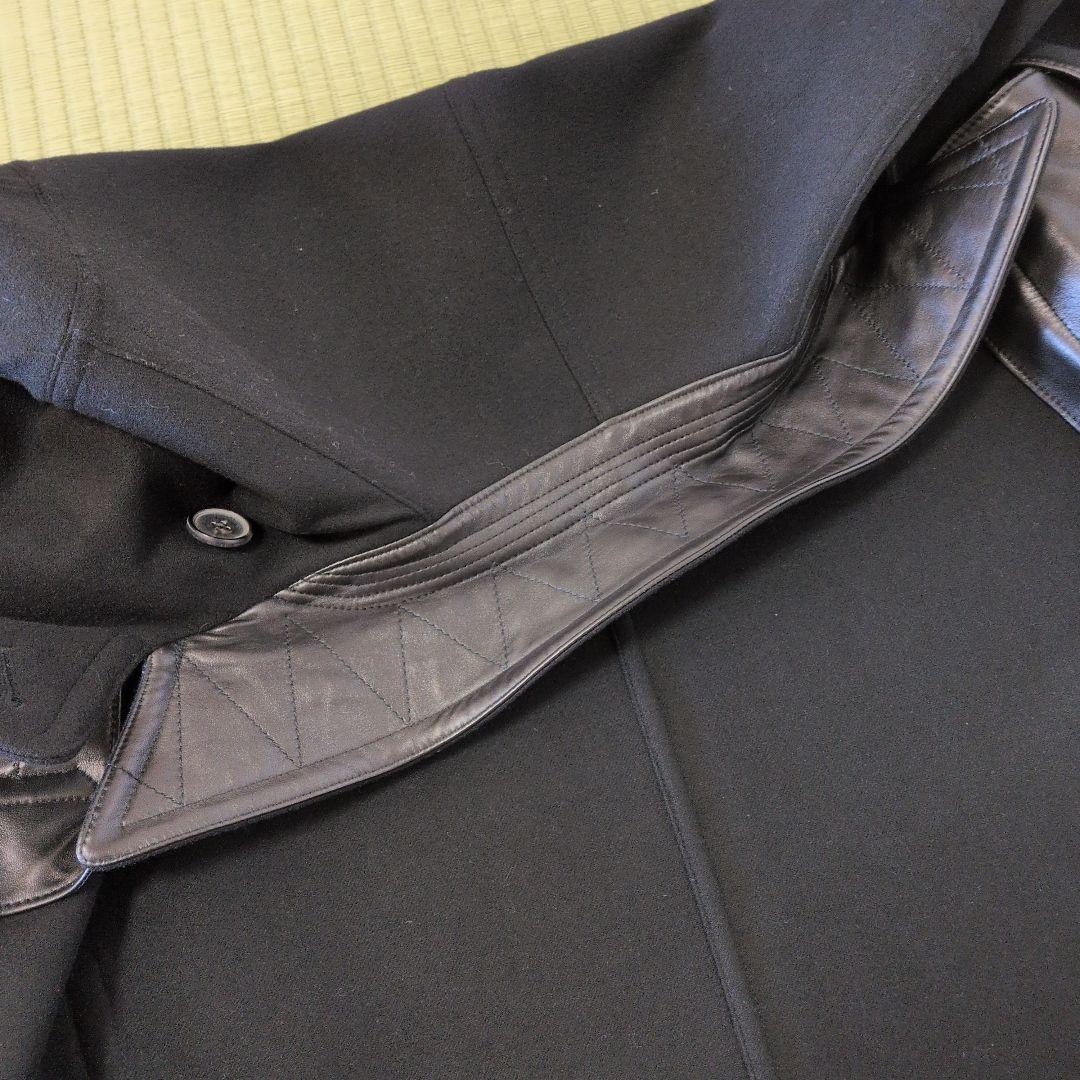 【美品】エルメス　ピーコート　ハーフコート 48 ヴィンテージ フランス製