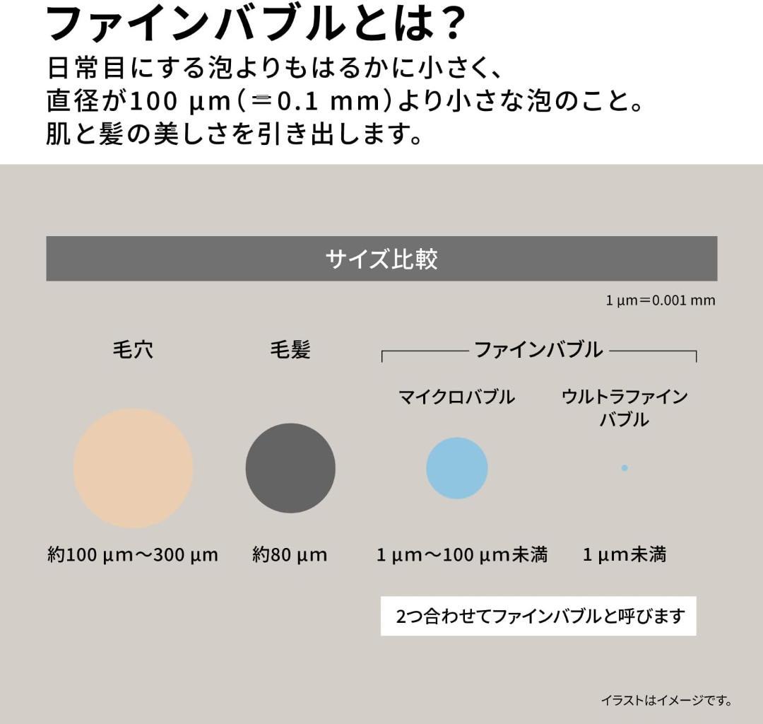 パナソニック シャワーヘッド ファインベール ホワイト EH-SH50-W