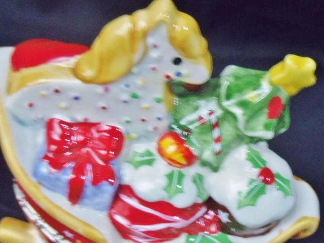 ビレロイ ボッホ クリスマス ヒンジボックス 小物入れ 陶器 ポタリーケース