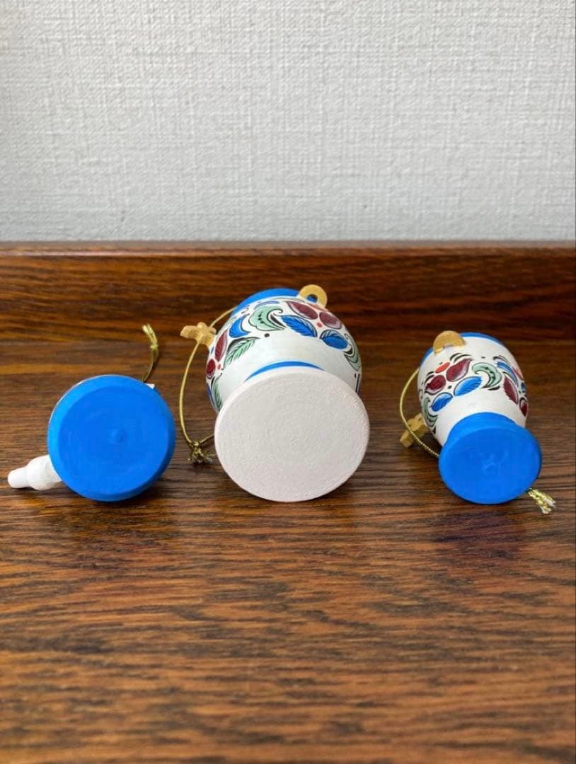 ロシア雑貨☆白樺べレスタ『スカーレット・ポピー』ラウンド収納boxマトリョーシカ