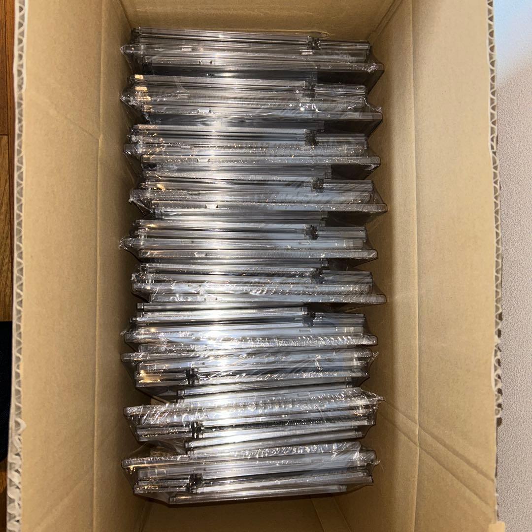 ダイソー　透明コレクションケース　組み立てタイプ　１０個セット