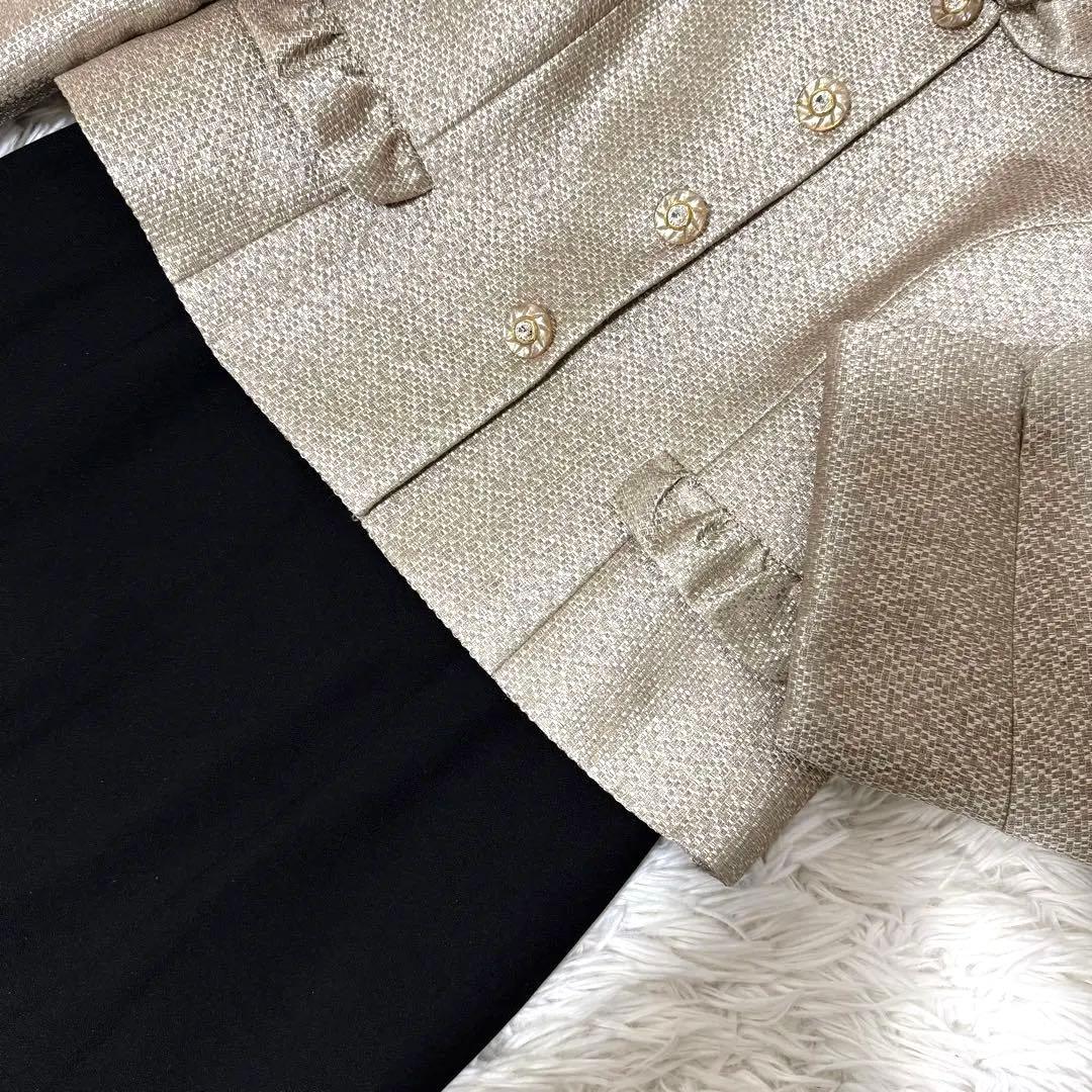 ユキコキミジマ　東京ソワール　マザーズドレス　米沢織　フォーマル　結婚式　スーツ