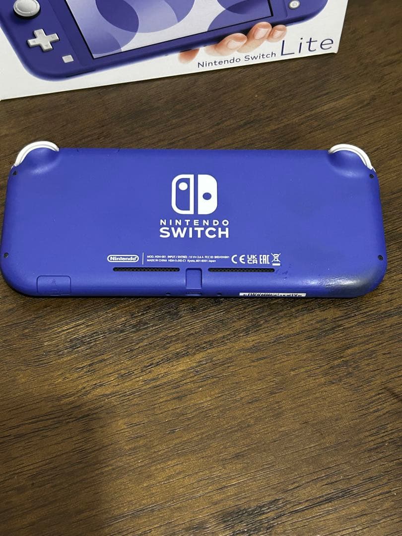 スイッチライト ブルー Switch LITE BLUE 箱付き