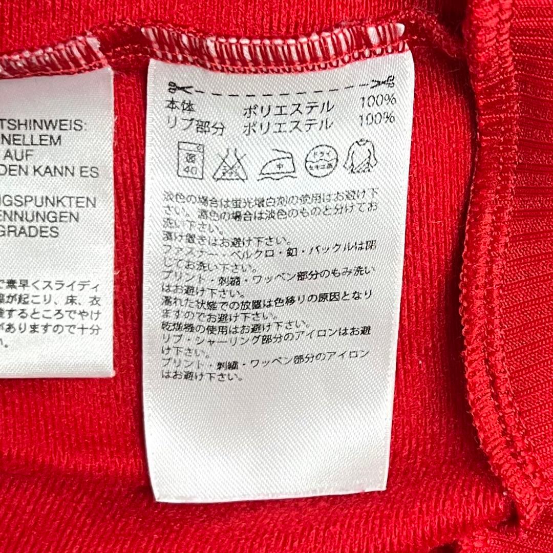 【ビッグサイズ‼️】adidasファイヤーバードトラックジャケット L 赤白 古着