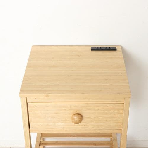 竹製サイドテーブル 40cm 60cm