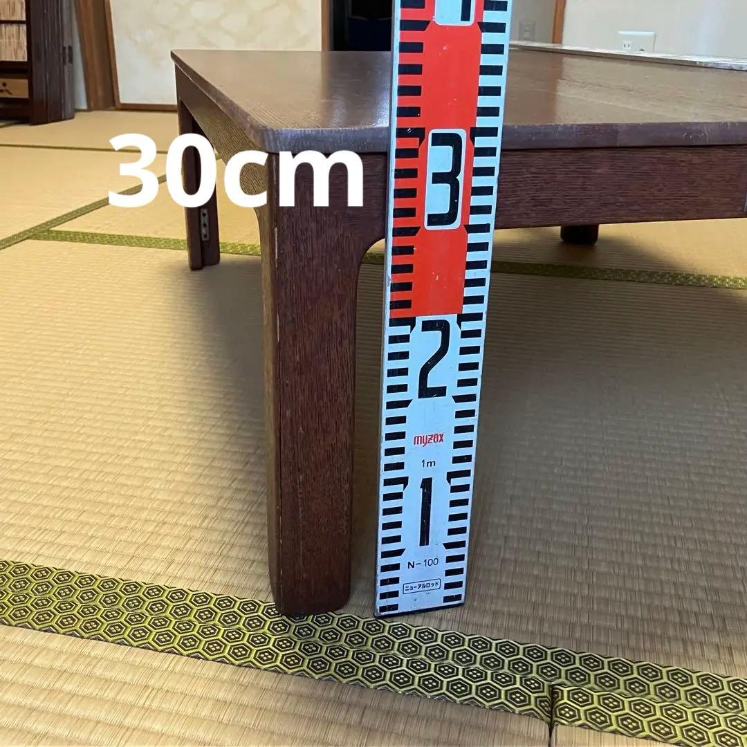 ちゃぶ台 折り畳み式座卓 時代家具 木製テーブル 収納はコンパクト