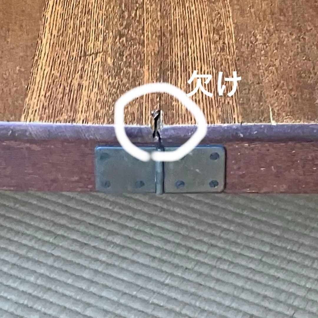 ちゃぶ台 折り畳み式座卓 時代家具 木製テーブル 収納はコンパクト