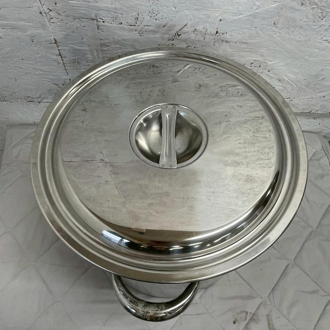 【EBM】 ステンレス製 寸胴鍋 両手鍋 ステンレス鍋 厨房 A0482