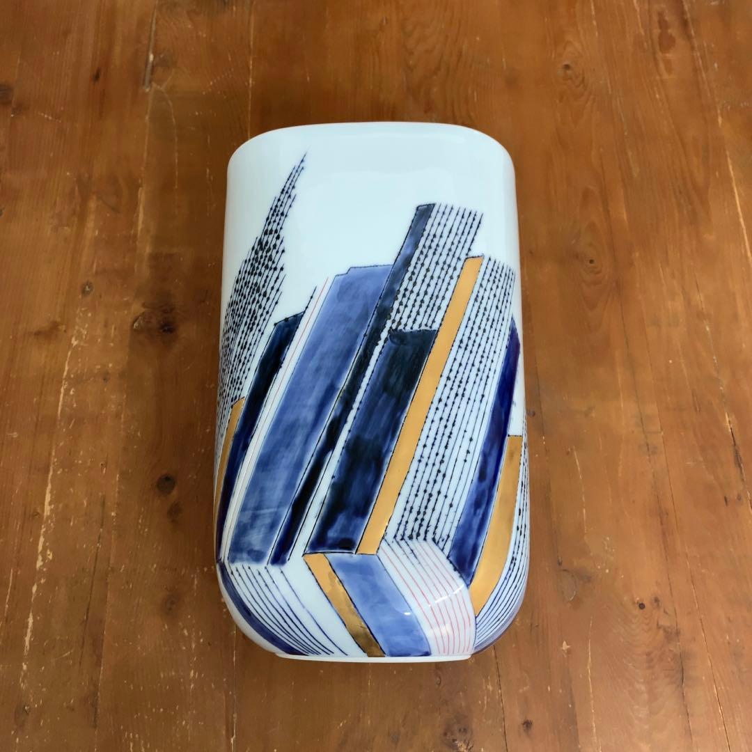 大幅値下げ！未使用　日展作家　辻毅彦作有田焼　花瓶