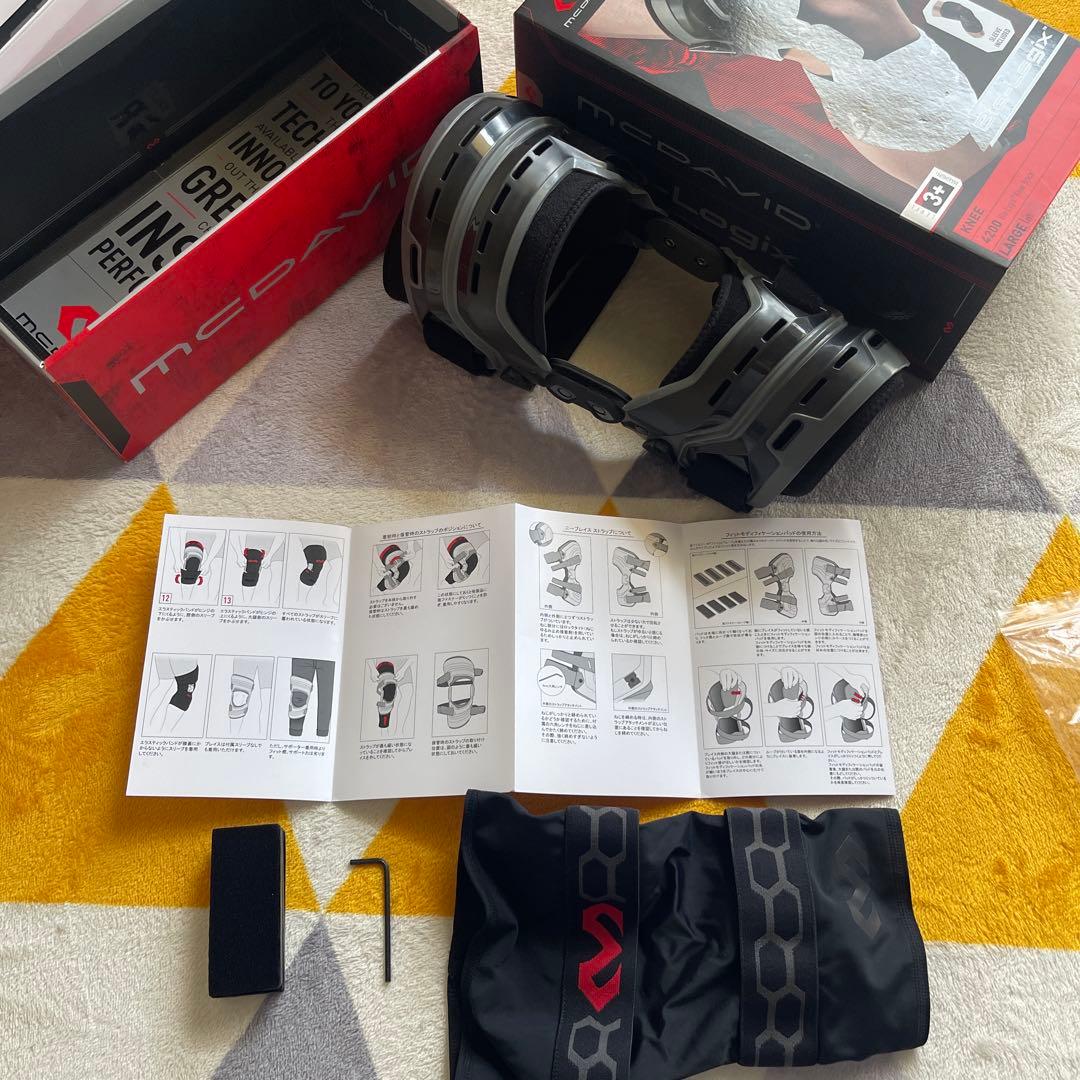 マクダビッド (McDavid) M4200左膝サポーターLサイズ【値下げ不可】