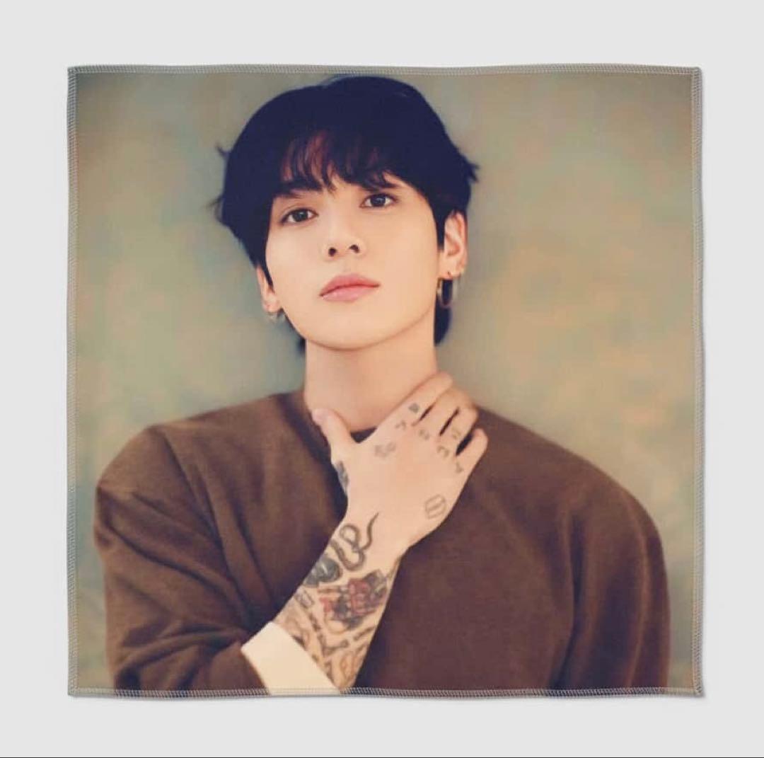 jungkookジョングク グク ハンドタオル　30×30 テテ　ジミン　ジン