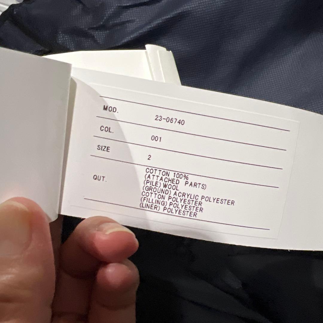 新品未使用　sacai Carhartt WIP モッズコート　サイズ2