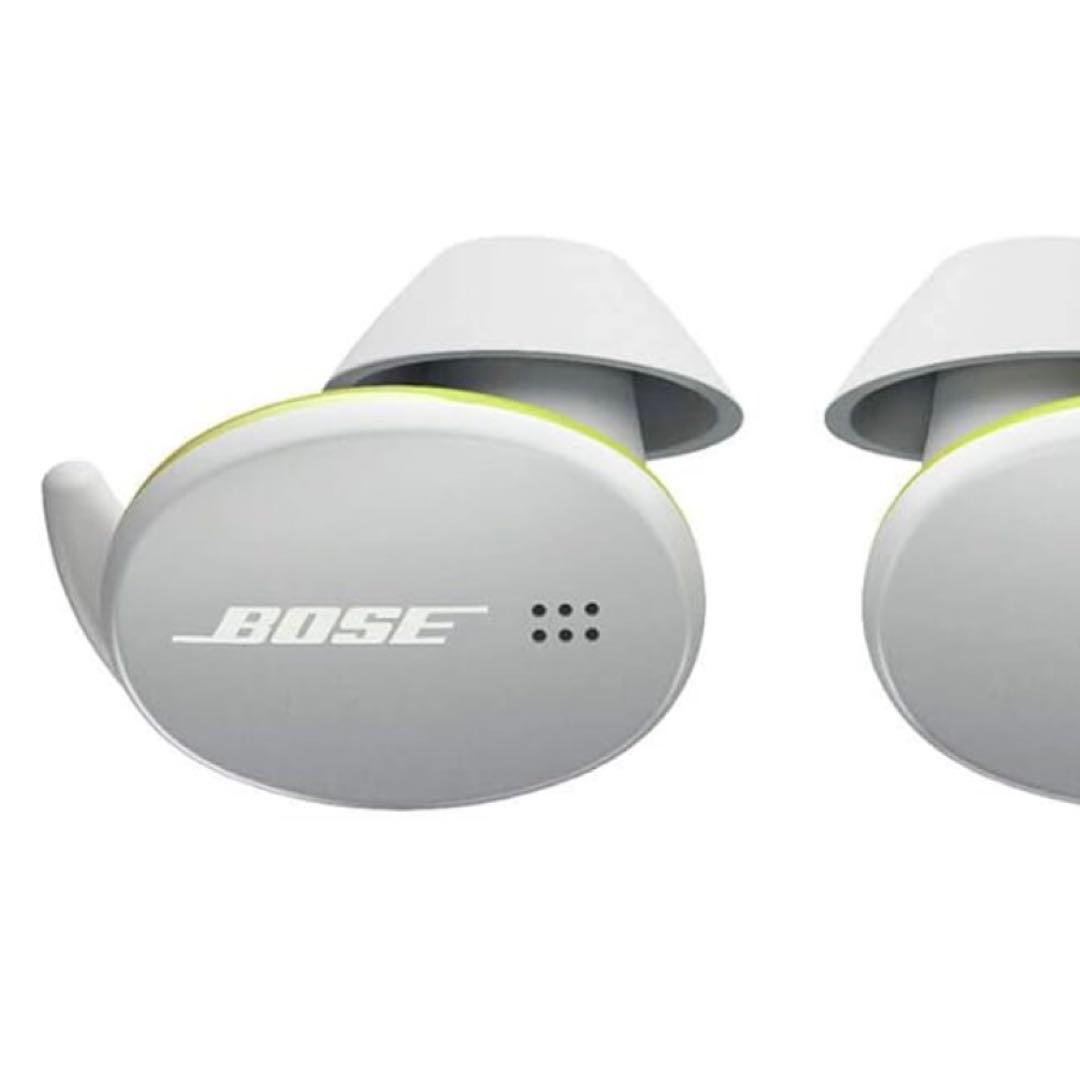 【未開封】BOSE ワイヤレスイヤホン ホワイト/ライムグリーン