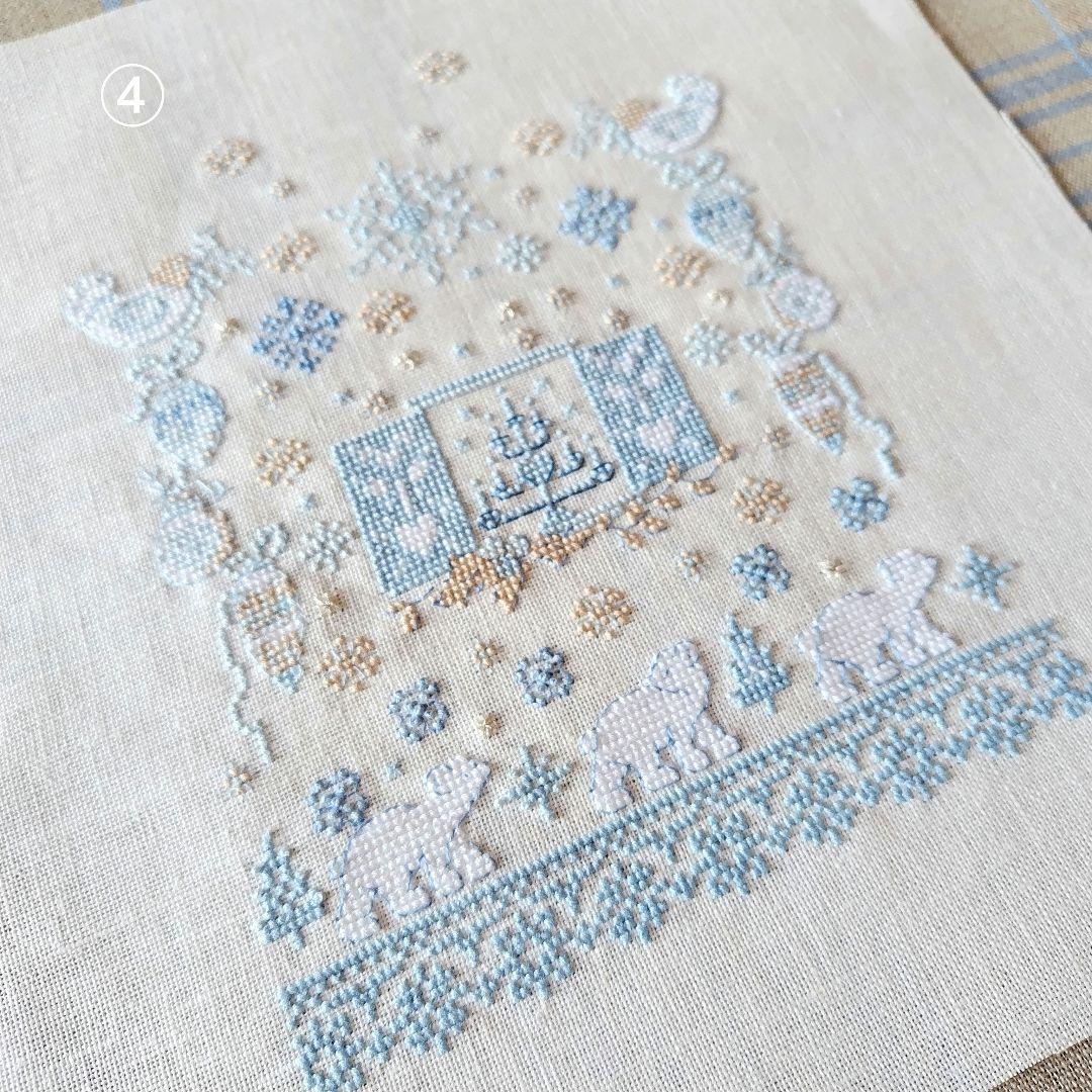 専用　クロスステッチ完成品✤ヴェロニク・サモイロフ✤